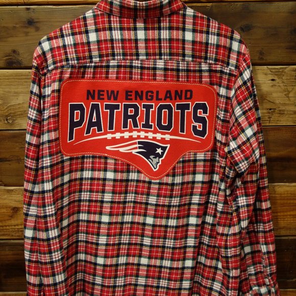 John Ashford Other - New England Patriots One-of-a-Kind Custom John Ashford Flannel (Unisex - XL)